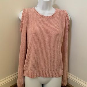 BB Dakota Cold-Shoulder Sweater